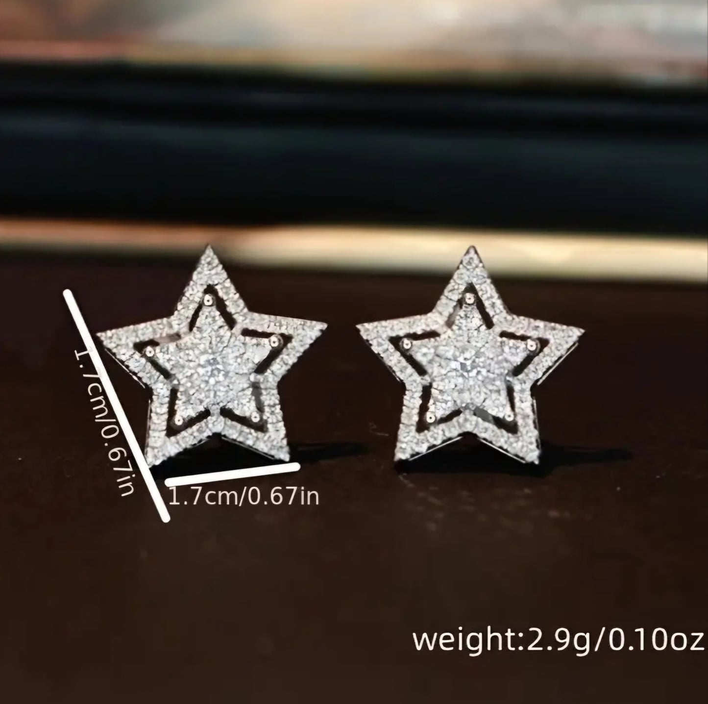 STAR STUD EARRINGS
