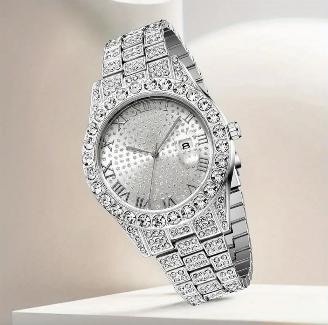 ELEGANT SPARKLE QUARTZ WATCH