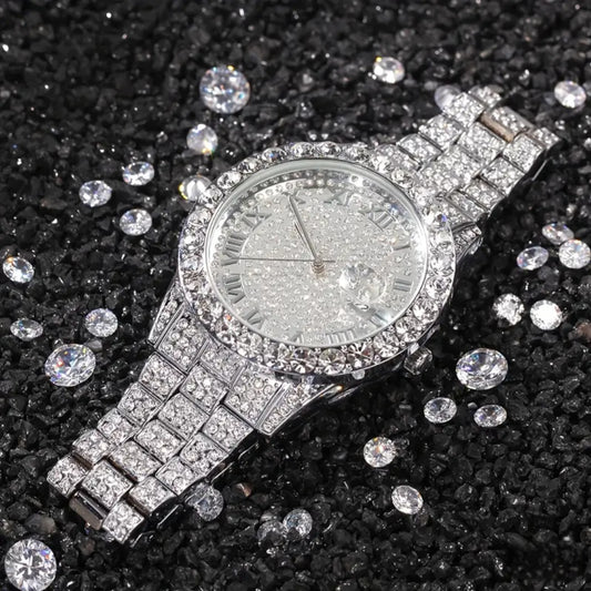 ELEGANT SPARKLE QUARTZ WATCH