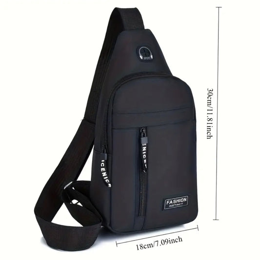 BLACK FASHION SPORTS BAG