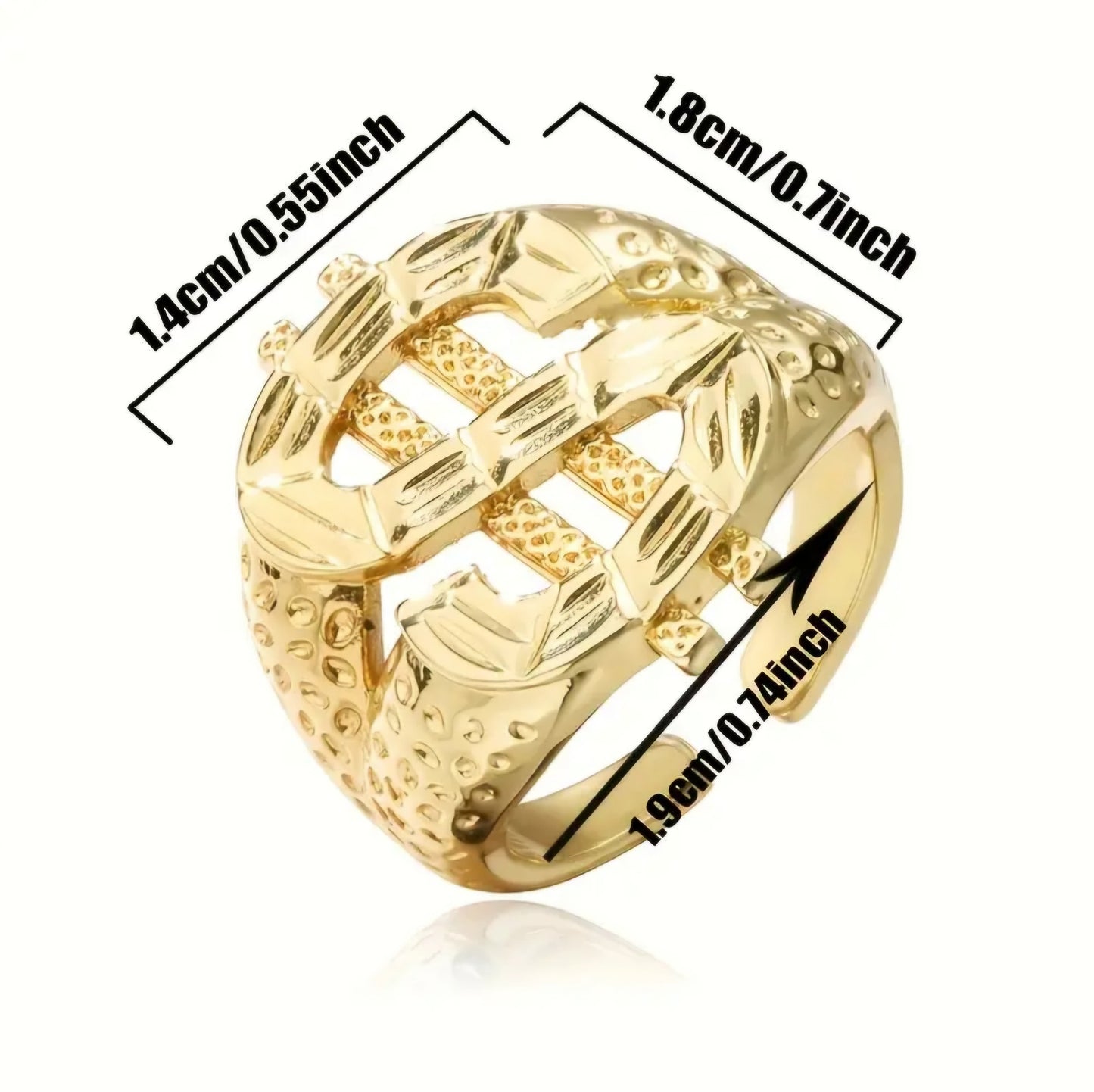 GOLDEN DOLLAR RING