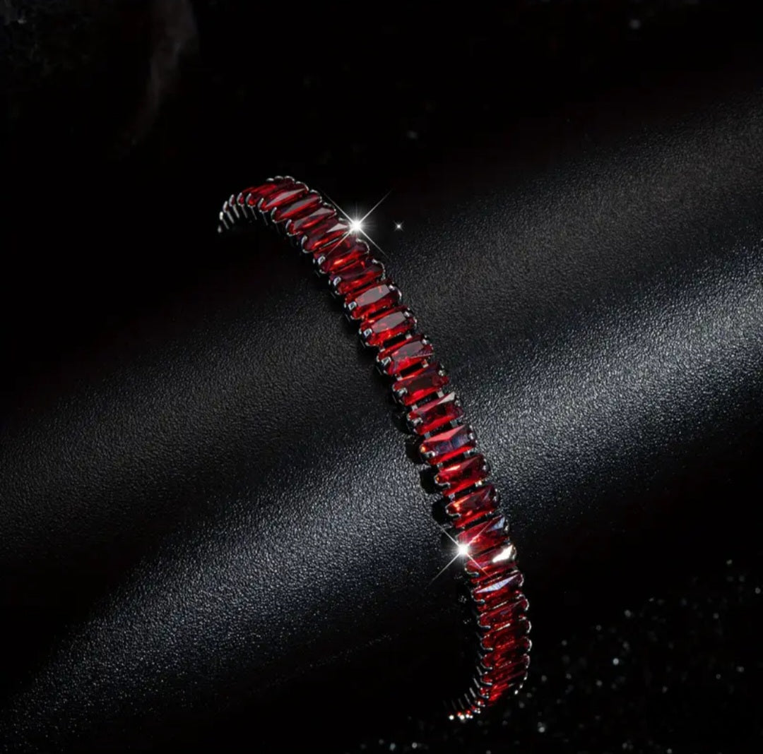 RED DROP STONE BRACELET
