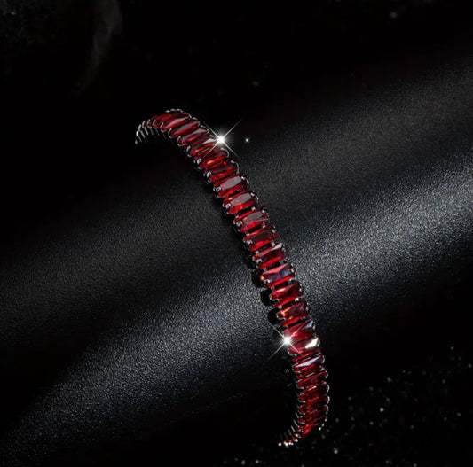 RED DROP STONE BRACELET