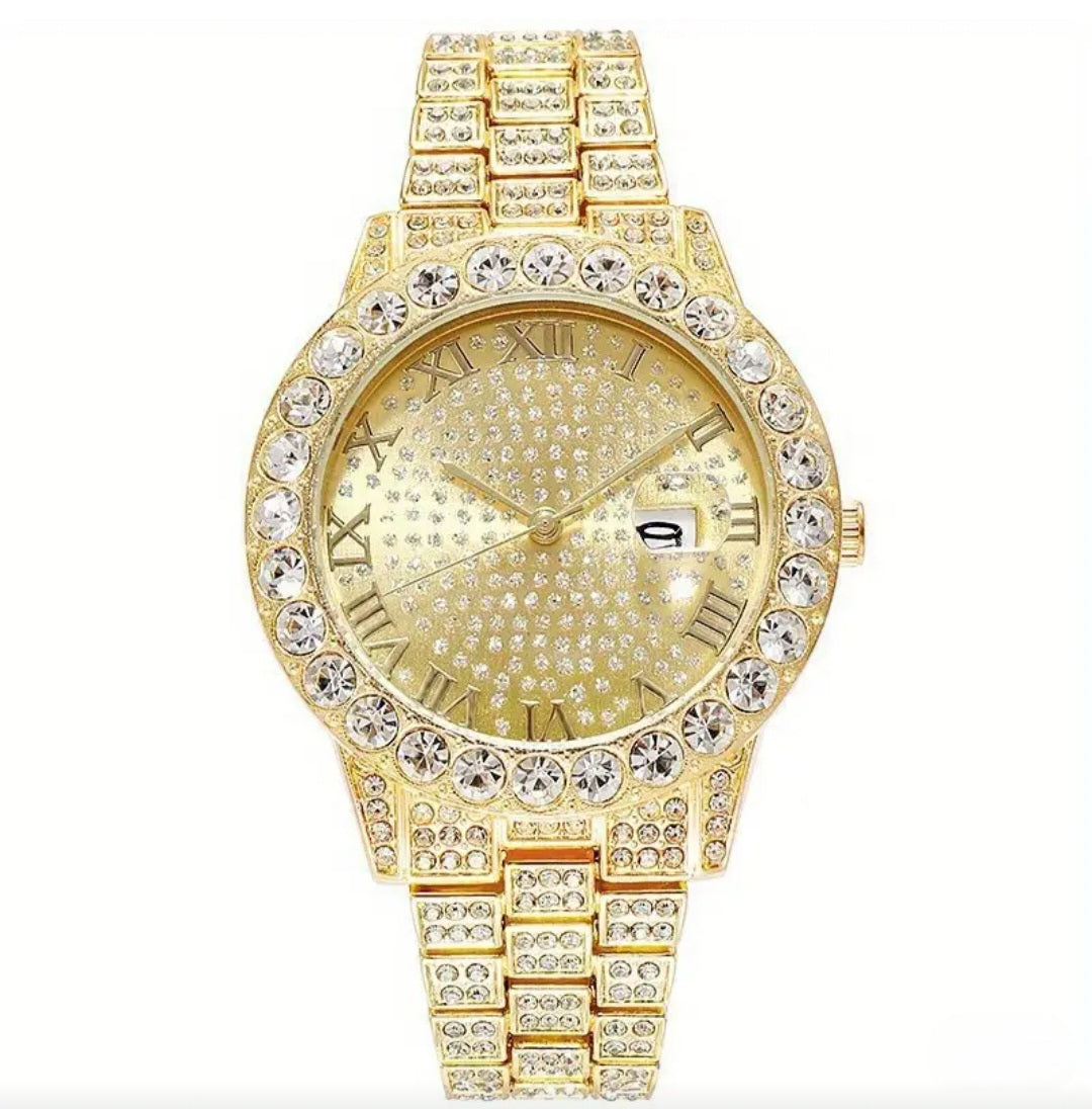 ELEGANT SPARKLE QUARTZ WATCH