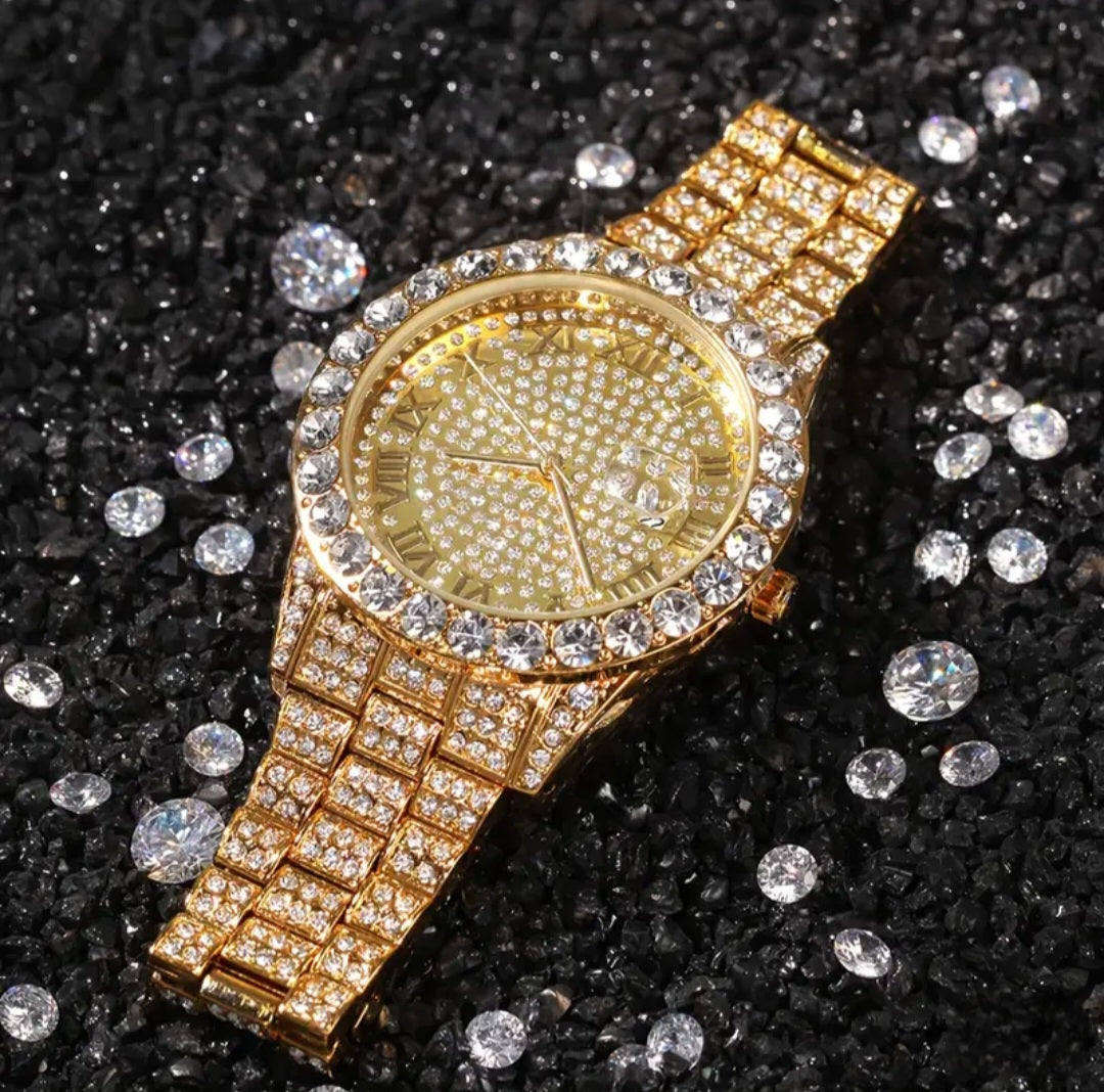 ELEGANT SPARKLE QUARTZ WATCH