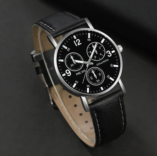 GLOW IN DARK BLACK WATCH