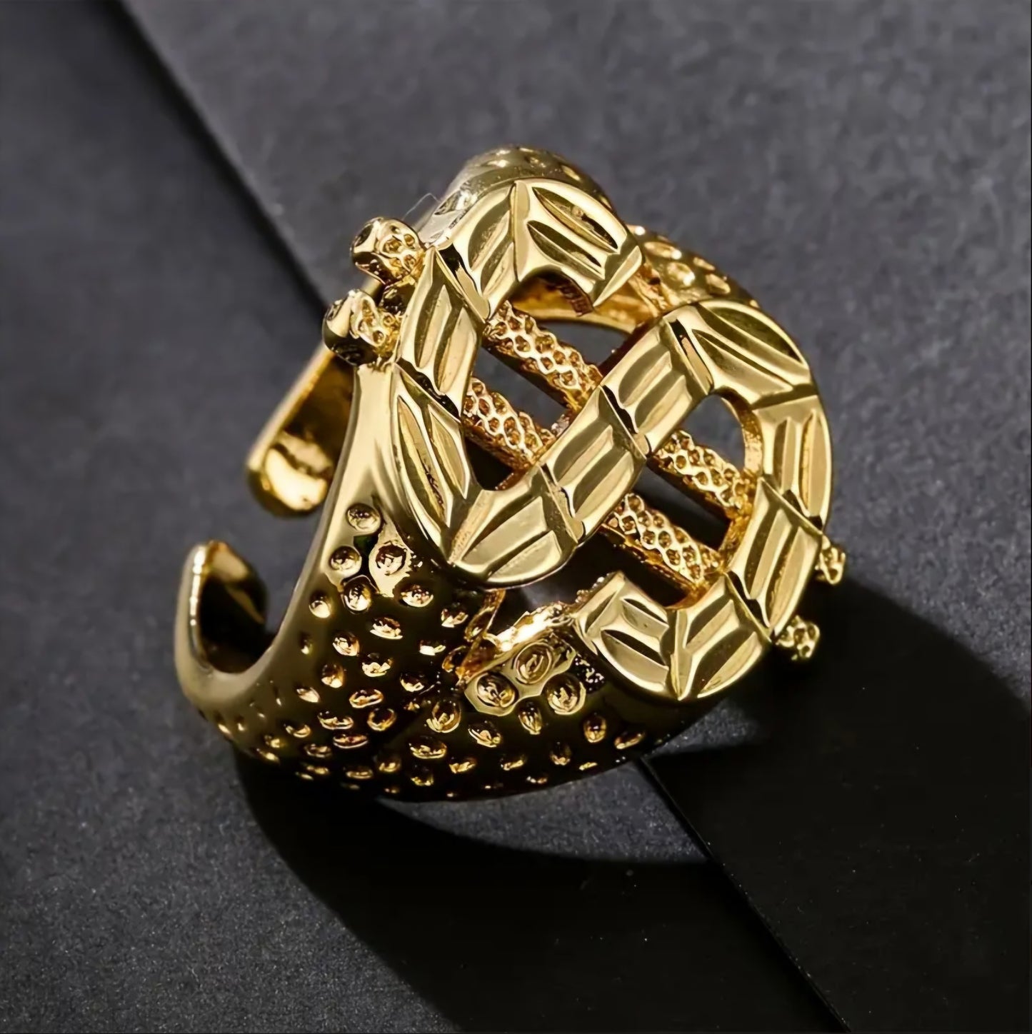 GOLDEN DOLLAR RING