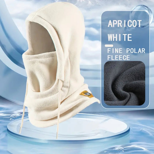 WHITE FULL COVERAGE BALACLAVA HOOD