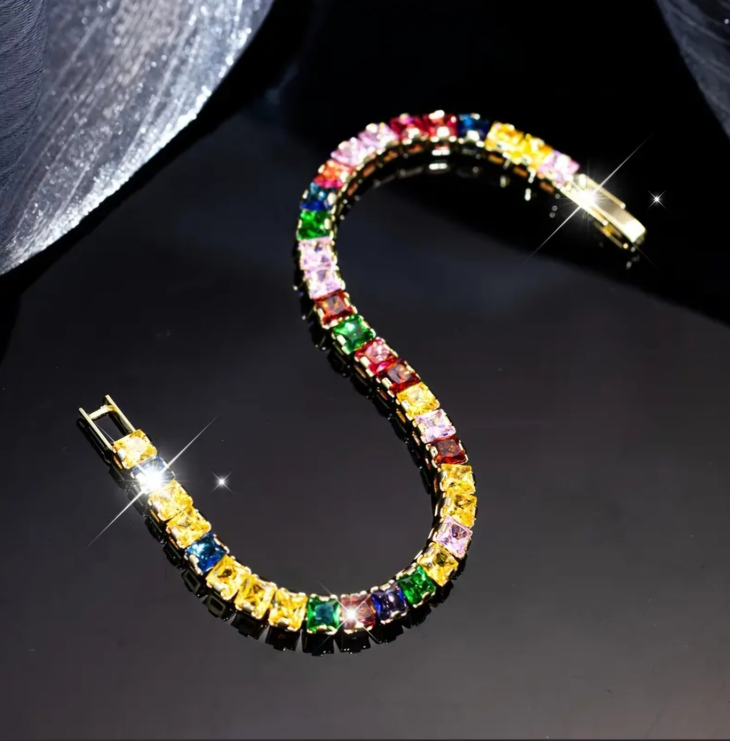 SPARKLING TENNIS BRACELET