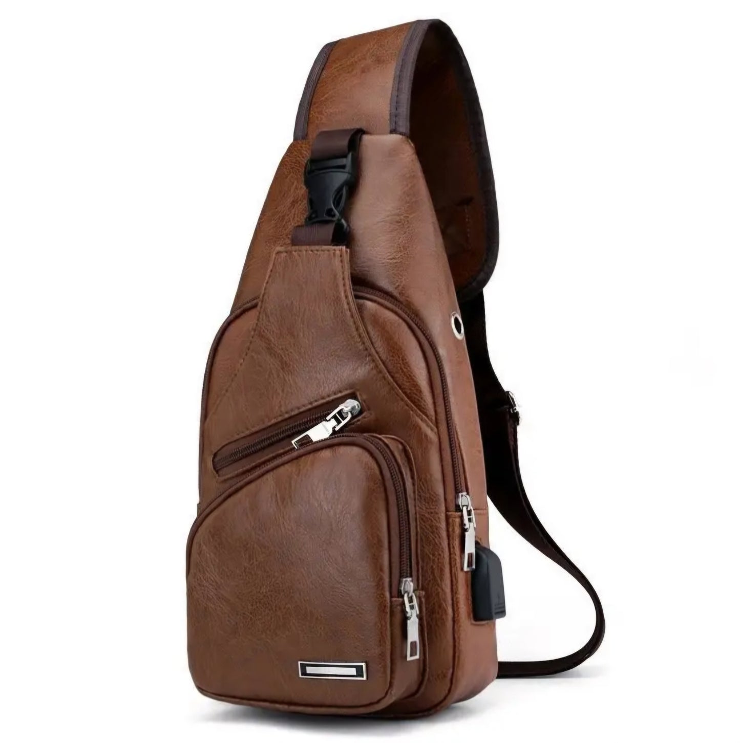 BROWN LUXURY LEATHER BAG