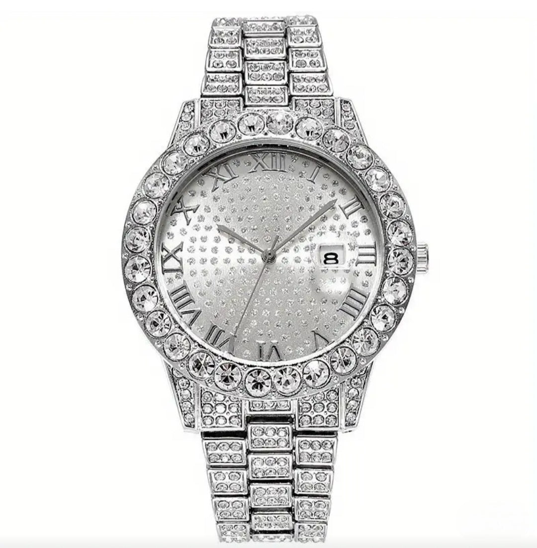 ELEGANT SPARKLE QUARTZ WATCH