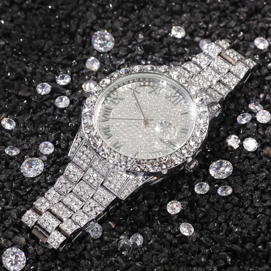 ELEGANT SPARKLE QUARTZ WATCH